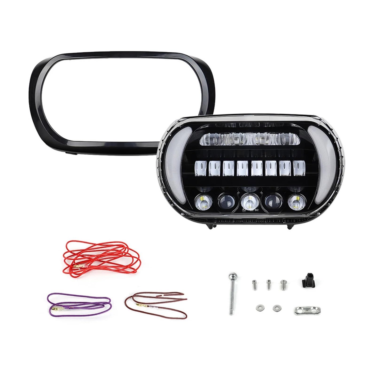 カースタイリングヘッドライト日産パトロール 2012-2019 Y62 LED